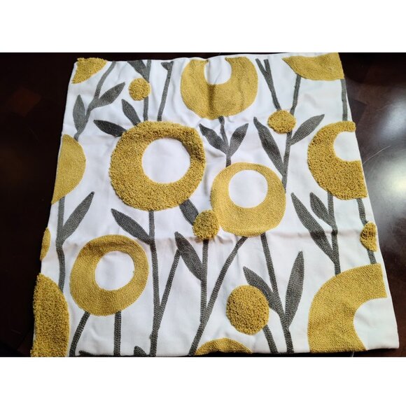 Modern Boho Decorative Throw Pillow Cover Case Accent Floral Mid Century Decor - Picture 2 of 15